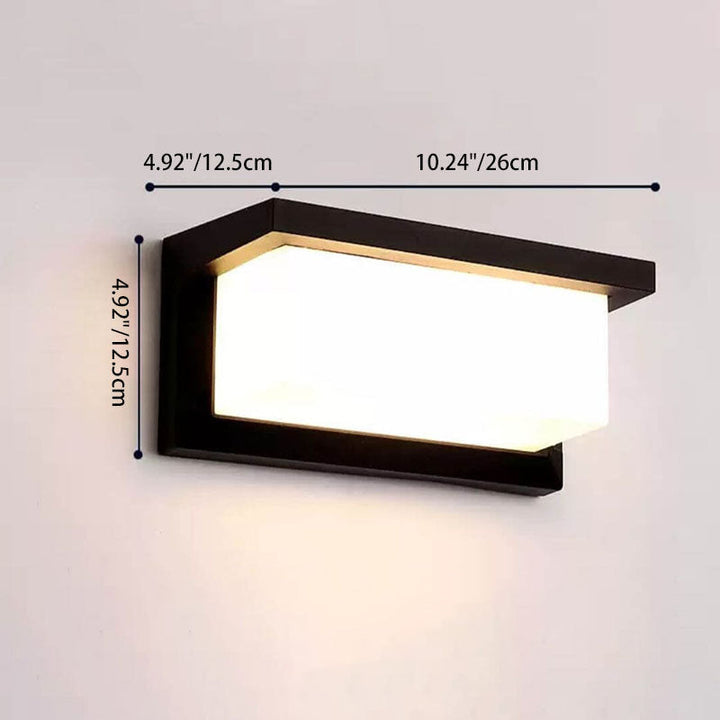 Buitenwandlamp met bewegingssensor – aluminium, 18 of 30 W
