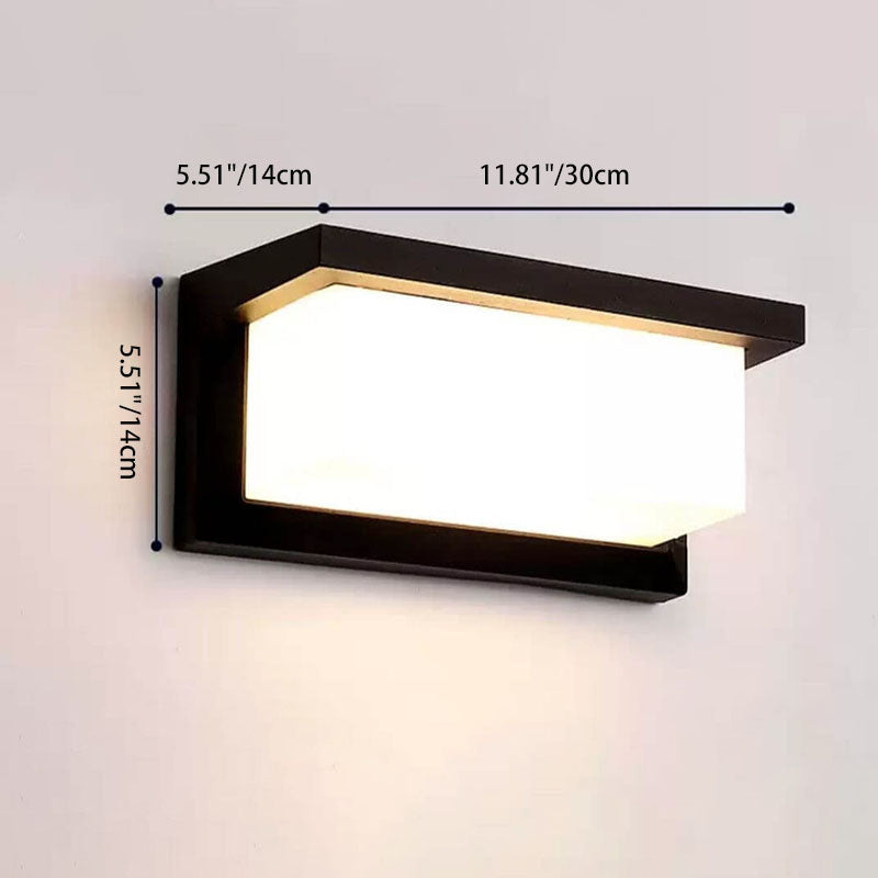 Buitenwandlamp met bewegingssensor – aluminium, 18 of 30 W