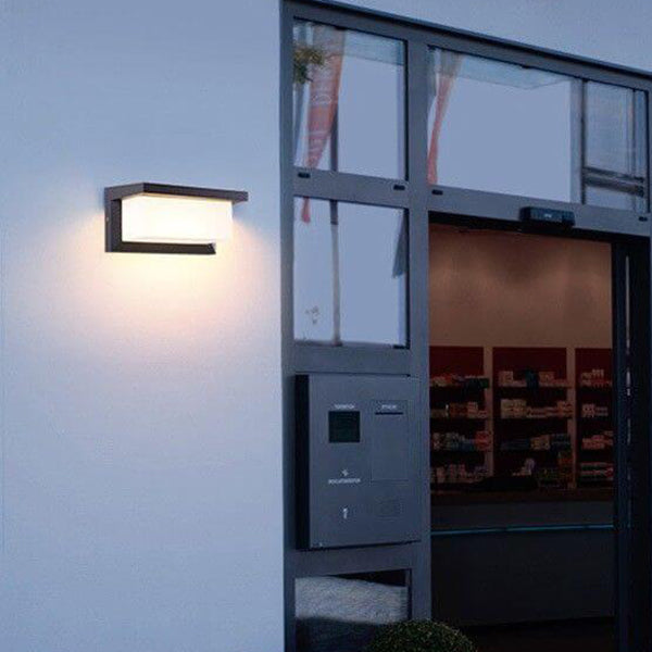 Buitenwandlamp met bewegingssensor – aluminium, 18 of 30 W
