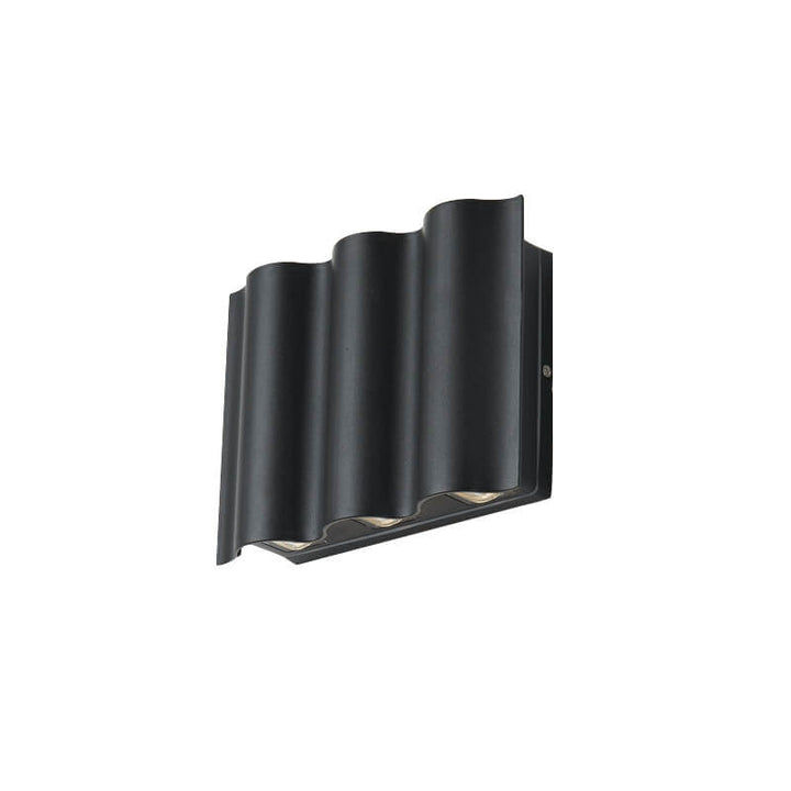 Wandlamp met 2, 4 of 6 lichtbundels – aluminium, zwart