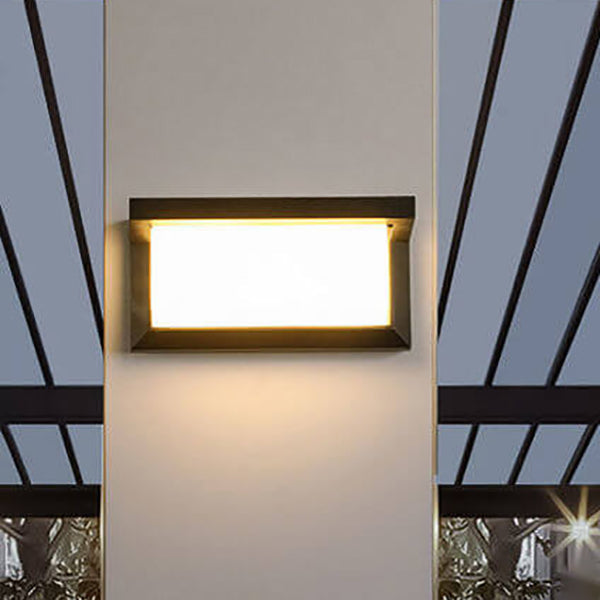 Buitenwandlamp met bewegingssensor – aluminium, 18 of 30 W
