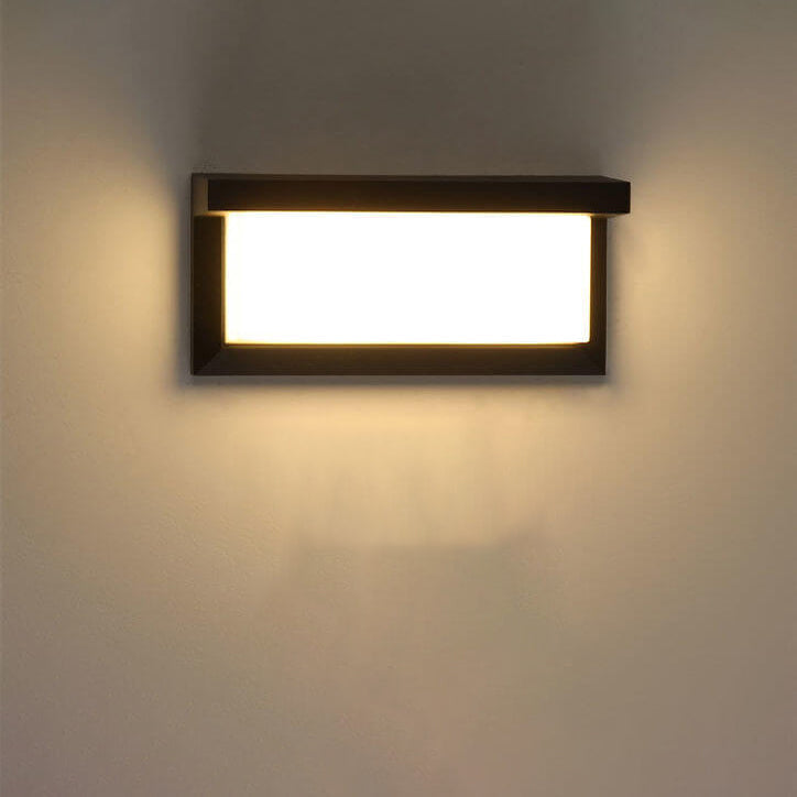 Buitenwandlamp met bewegingssensor – aluminium, 18 of 30 W