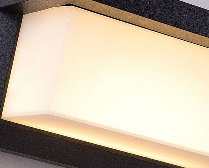 Buitenwandlamp met bewegingssensor – aluminium, 18 of 30 W