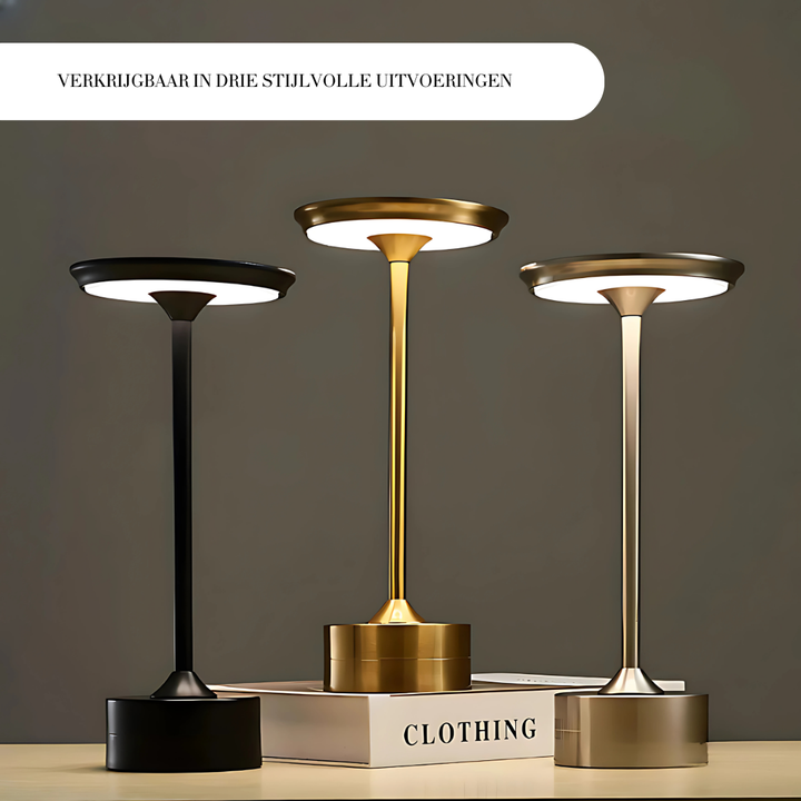 Oplaadbare lees- en werklamp – aluminium, 5 W, 28,5 cm