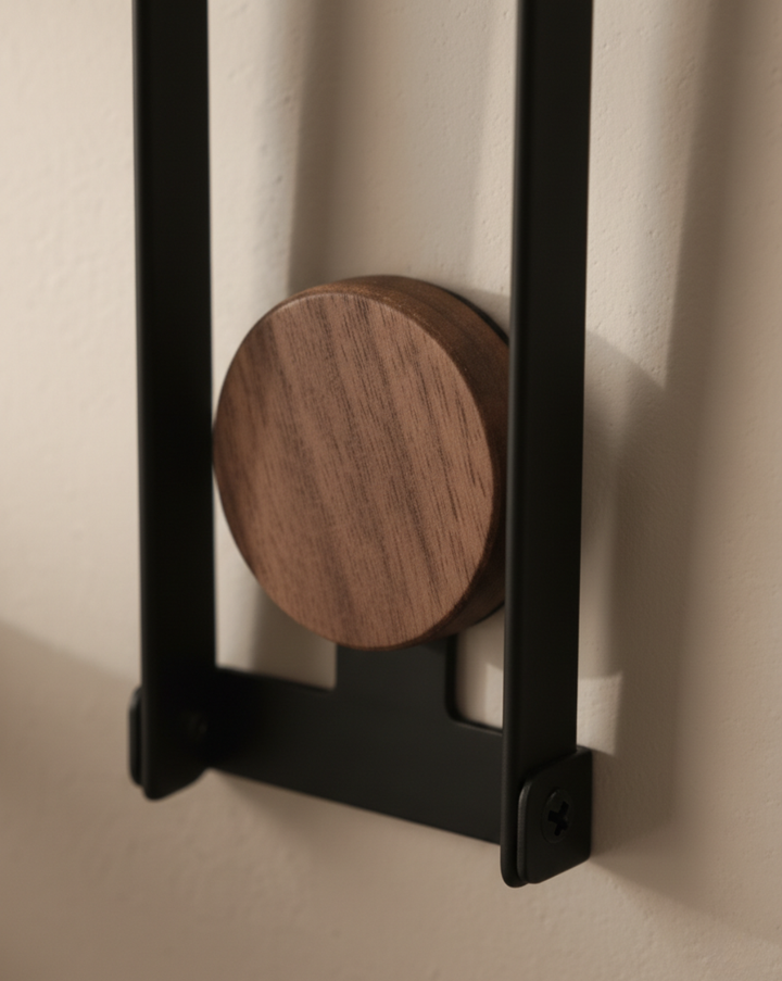 Opvouwbaar handdoekrek – zonder boren, 24 of 32 cm