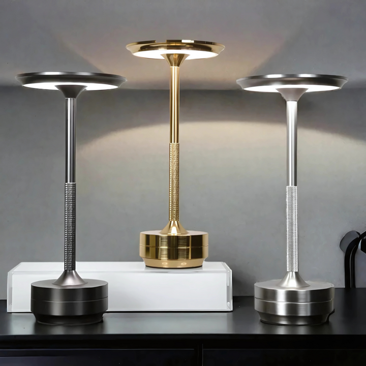 Oplaadbare lees- en werklamp – aluminium, 5 W, 28,5 cm