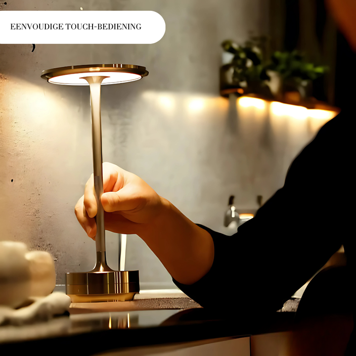 Oplaadbare lees- en werklamp – aluminium, 5 W, 28,5 cm