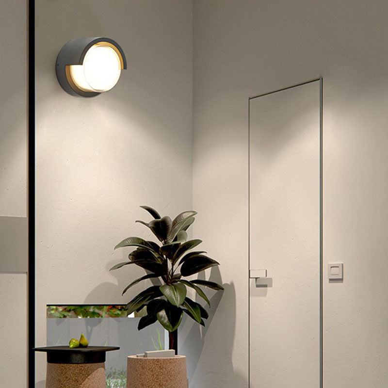 Buitenwandlamp IP54 – rond of vierkant, 3 of 8 W