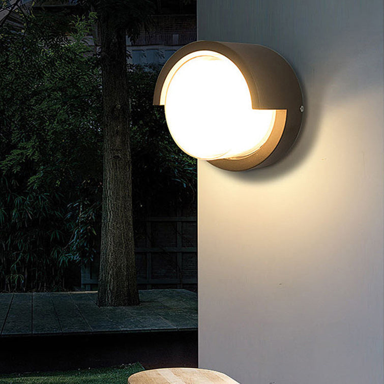 Buitenwandlamp IP54 – rond of vierkant, 3 of 8 W