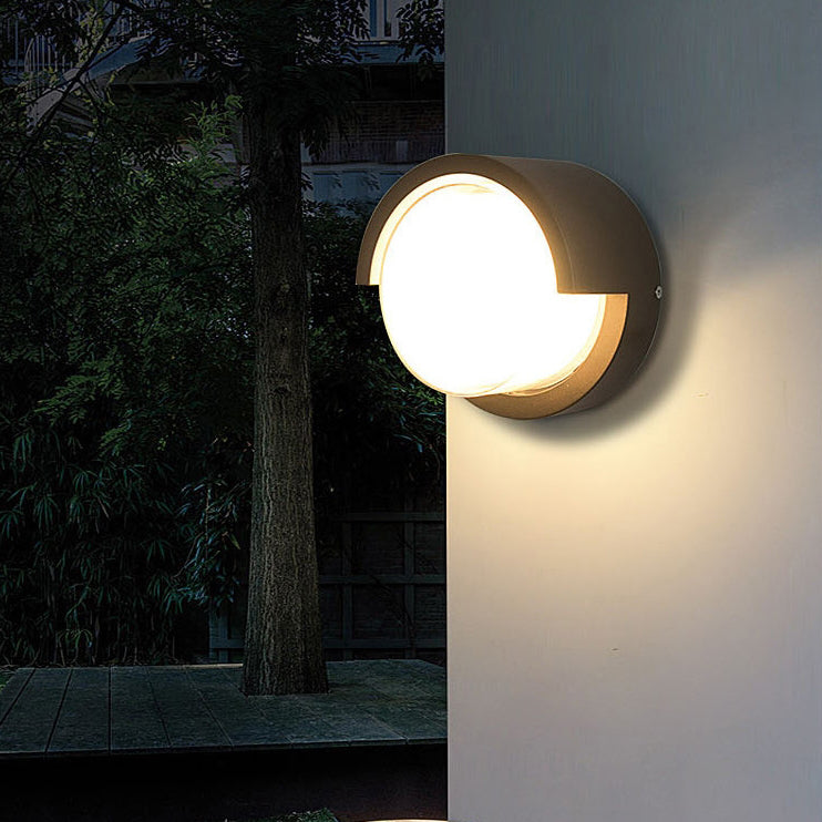 Buitenwandlamp IP54 – rond of vierkant, 3 of 8 W