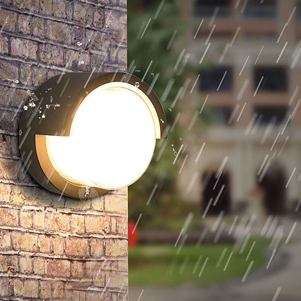 Buitenwandlamp IP54 – rond of vierkant, 3 of 8 W