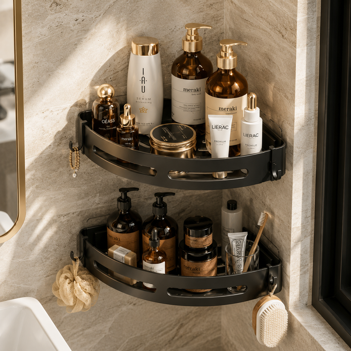 Douche-opbergrek – kunststof, 1 tot 3 laags