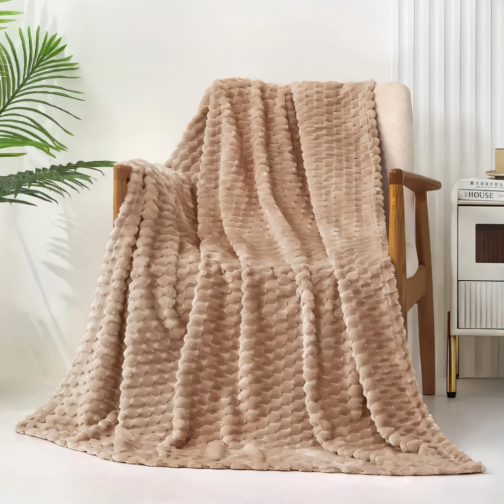 Fleece plaid – 100 x 150 tot 200 x 230 cm