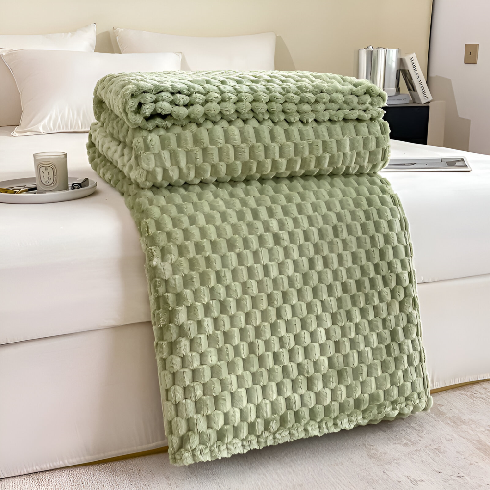 Fleece plaid – 100 x 150 tot 200 x 230 cm