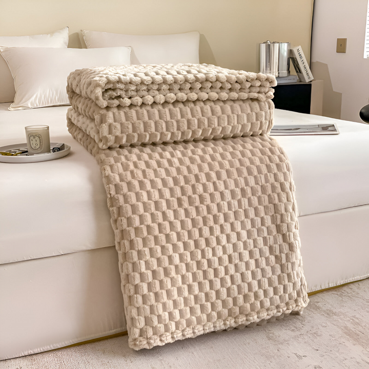 Fleece plaid – 100 x 150 tot 200 x 230 cm