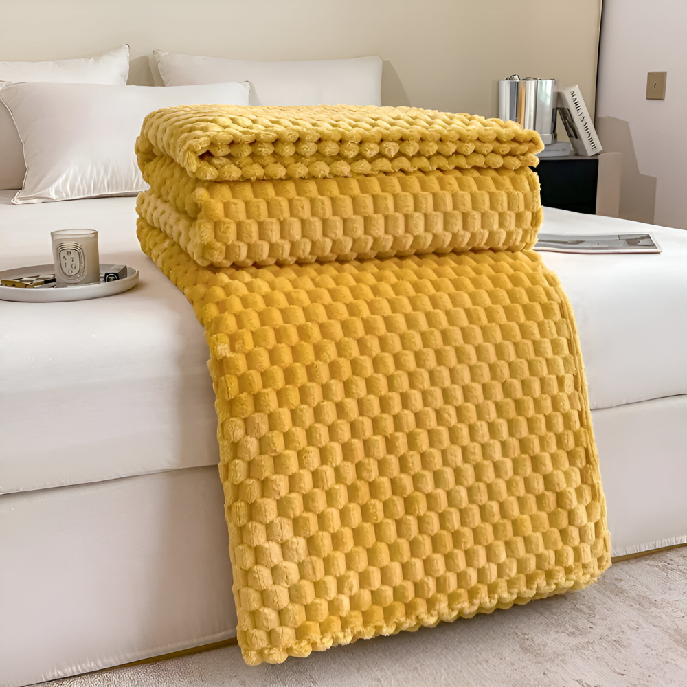 Fleece plaid – 100 x 150 tot 200 x 230 cm