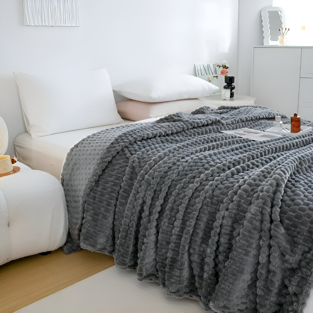 Fleece plaid – 100 x 150 tot 200 x 230 cm