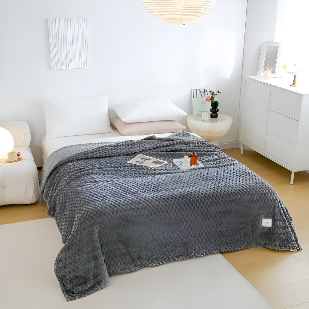 Fleece plaid – 100 x 150 tot 200 x 230 cm