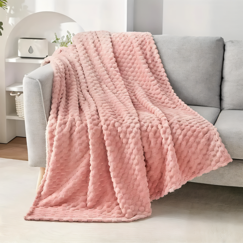 Fleece plaid – 100 x 150 tot 200 x 230 cm