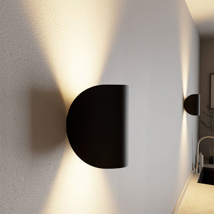 Draaibare wandlamp IP65 – aluminium, 20 cm