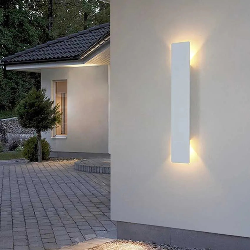 Buitenwandlamp IP65 – aluminium, 2 tot 24 W, vier maten