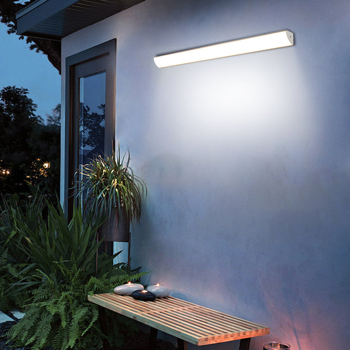 Buitenwandlamp IP65 slank – aluminium, 30 of 40 cm
