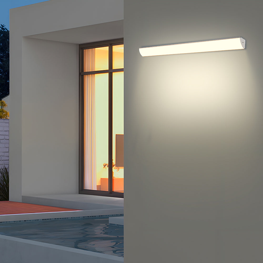 Buitenwandlamp IP65 slank – aluminium, 30 of 40 cm