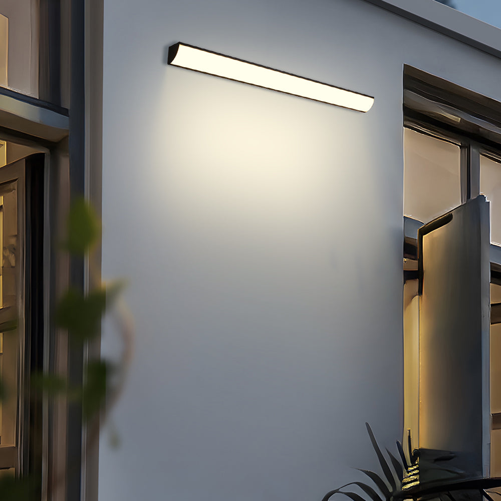 Buitenwandlamp IP65 slank – aluminium, 30 of 40 cm
