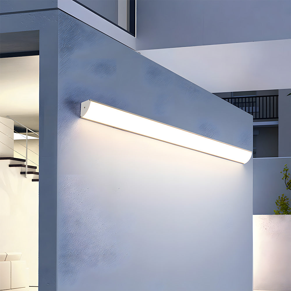 Buitenwandlamp IP65 slank – aluminium, 30 of 40 cm