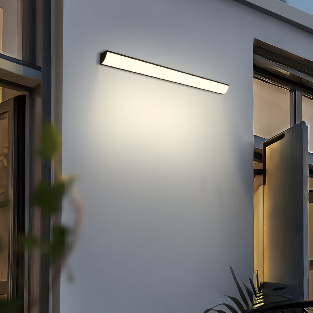 Buitenwandlamp IP65 slank – aluminium, 30 of 40 cm