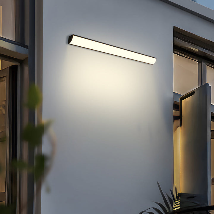 Buitenwandlamp IP65 slank – aluminium, 30 of 40 cm