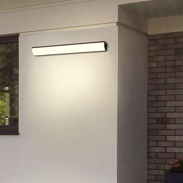 Buitenwandlamp IP65 slank – aluminium, 30 of 40 cm