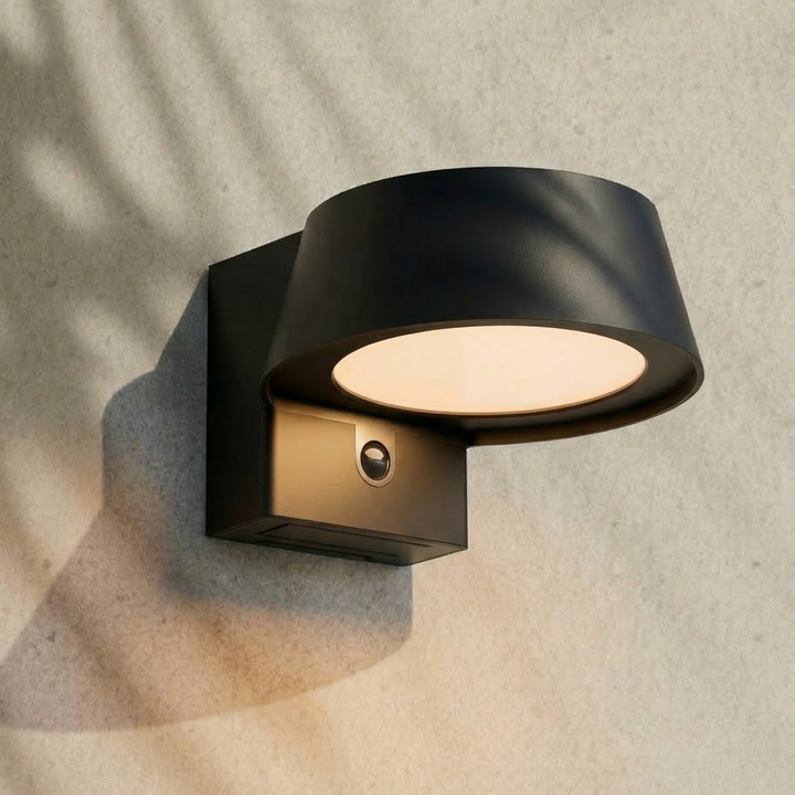 Solar wandlamp met bewegingssensor – 400 lumen, IP44