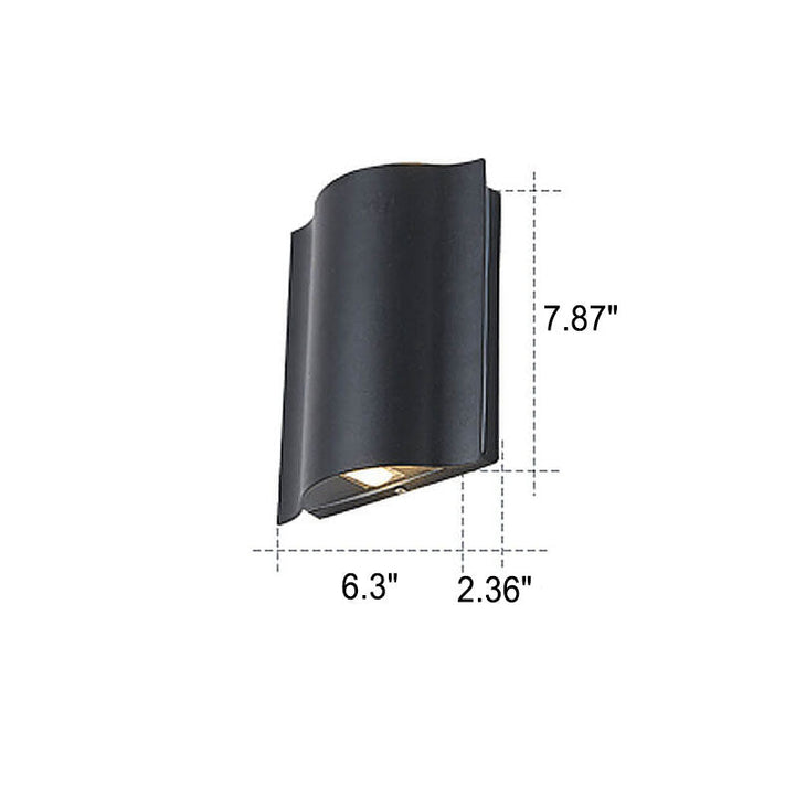Wandlamp met 2, 4 of 6 lichtbundels – aluminium, zwart