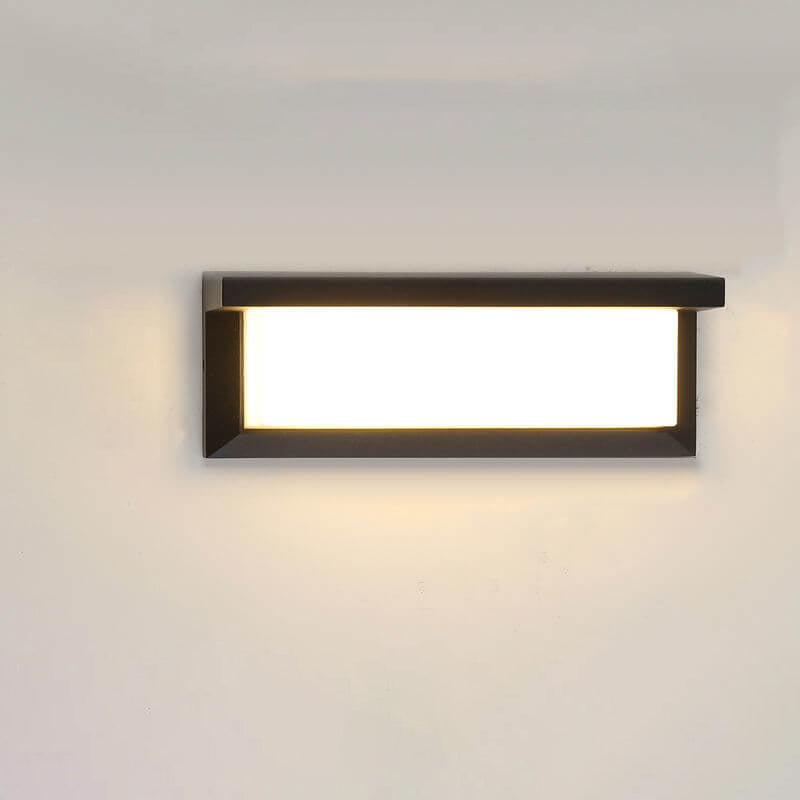 Buitenwandlamp met bewegingssensor – aluminium, 18 of 30 W