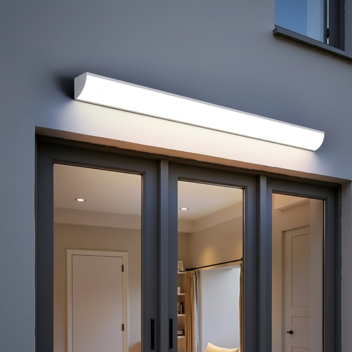 Buitenwandlamp IP65 slank – aluminium, 30 of 40 cm