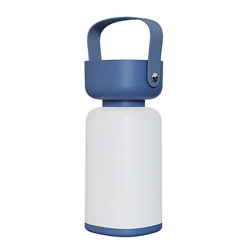 Draagbare buitentafellamp cilindervorm – kunststof, 19 cm