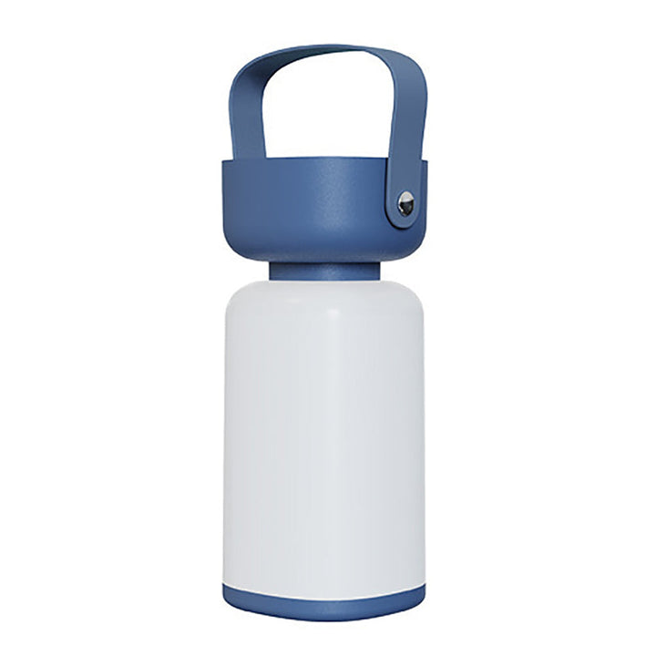 Draagbare buitentafellamp cilindervorm – kunststof, 19 cm