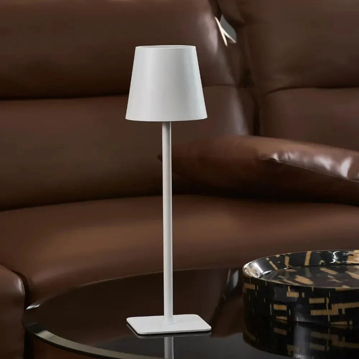 Oplaadbare buitentafellamp IP54 – ijzer, 38 cm